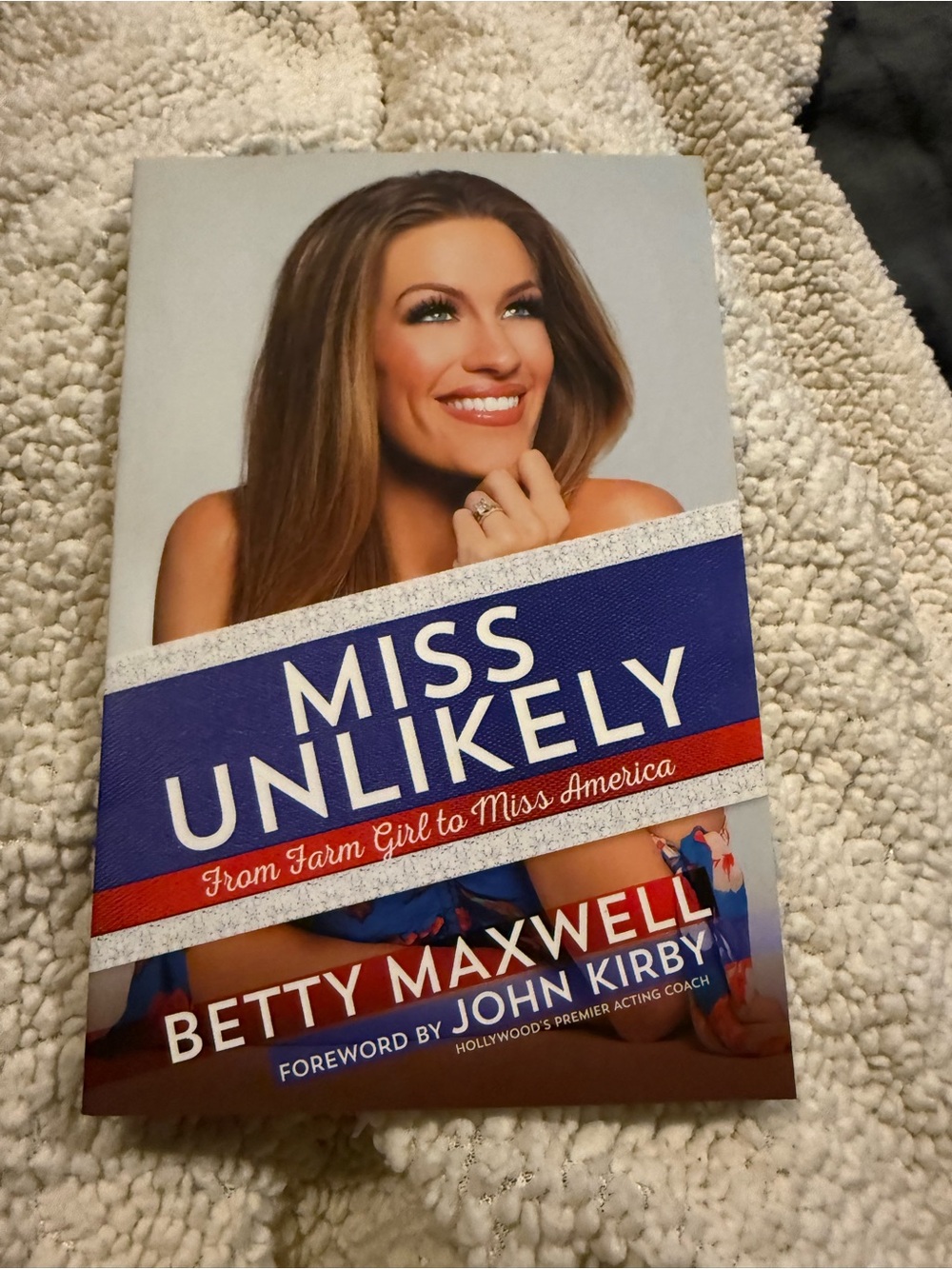 Miss Unlikely Book by Betty Maxwell - Blue & Red Cover